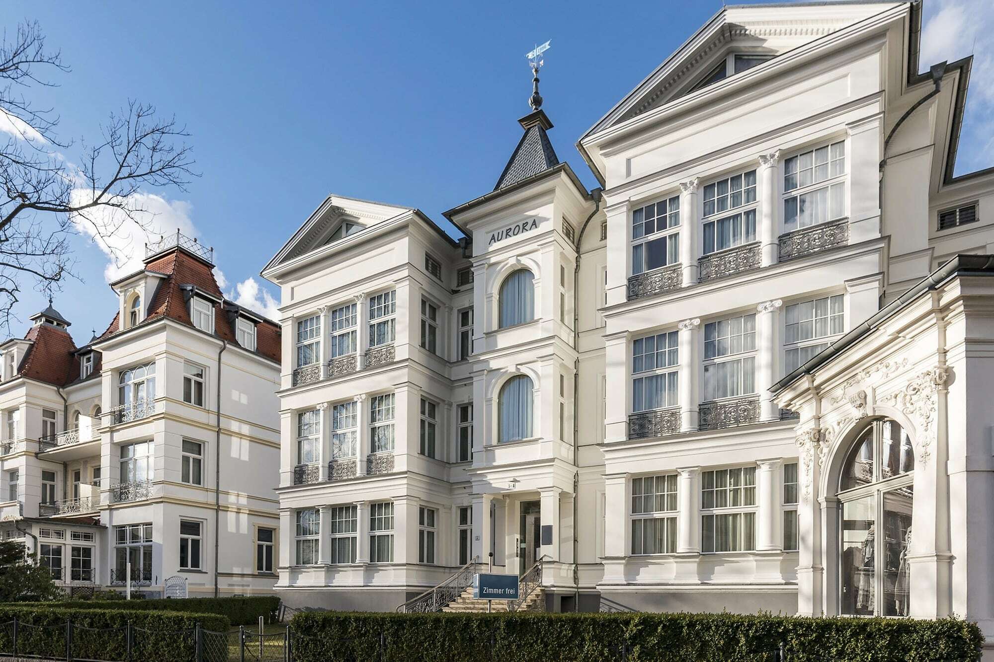 Seetelhotel Villa Aurora Heringsdorf  Eksteriør bilde